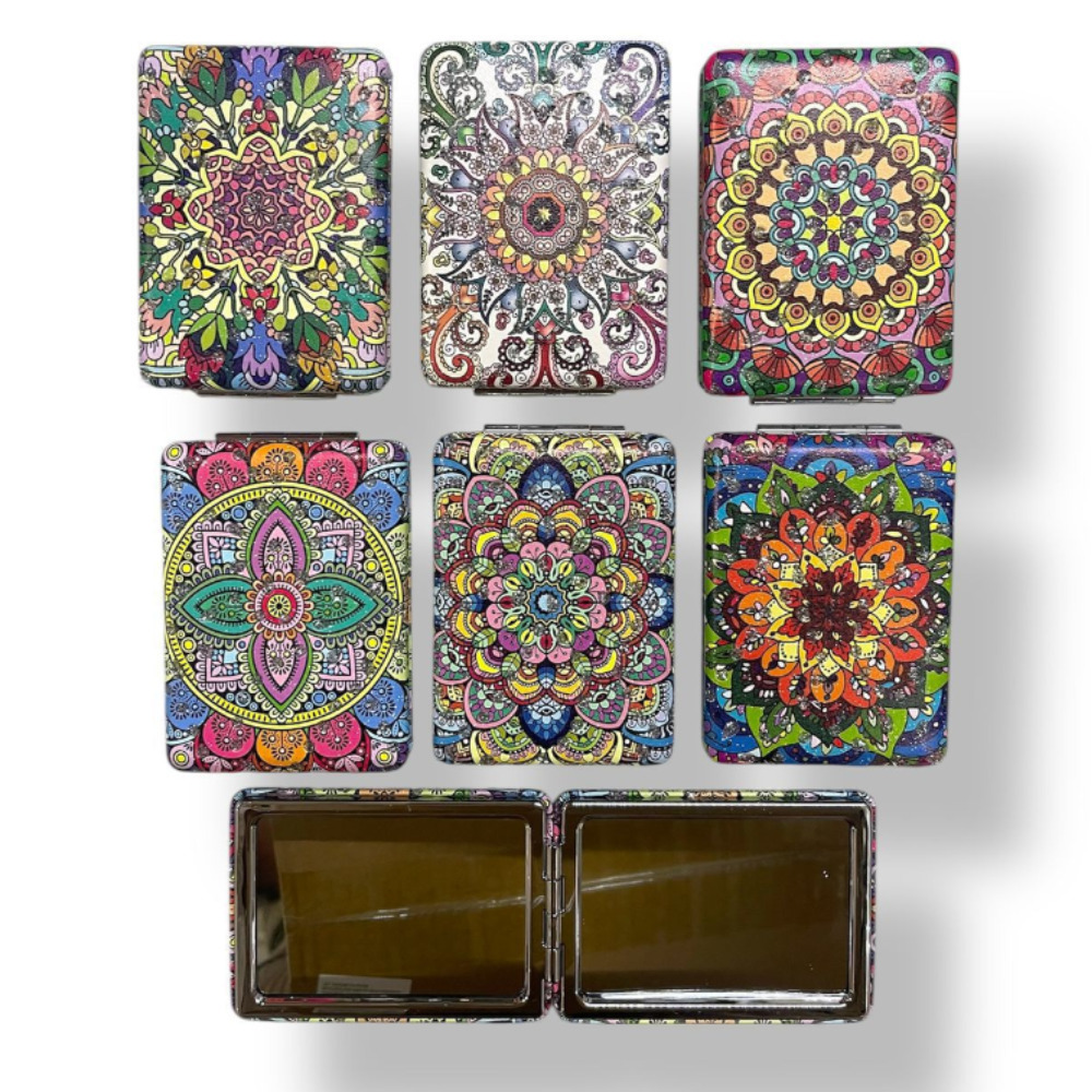 ESPEJO MANDALA CUADRADO